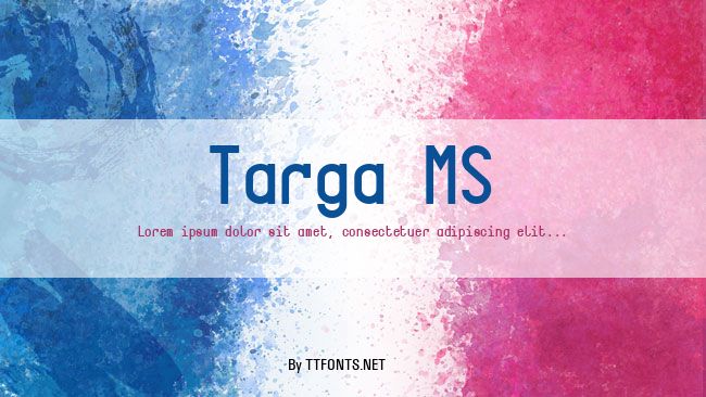 Targa MS example